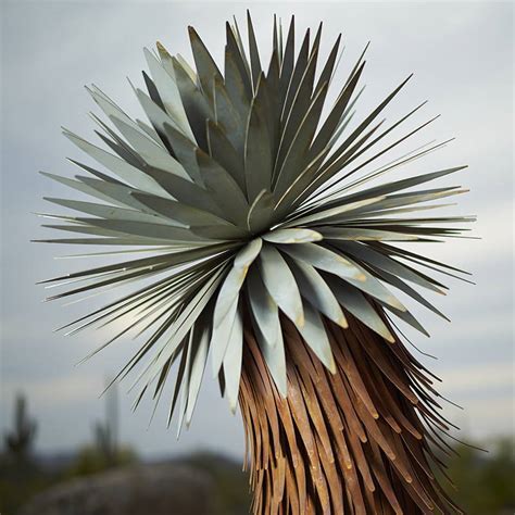 desert sheet metal|desert steel yard art.